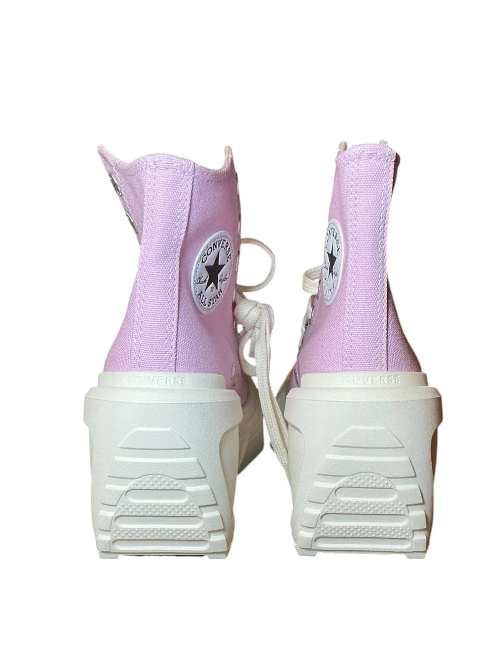Converse All Star Platform High-Top Sneakers — Pink